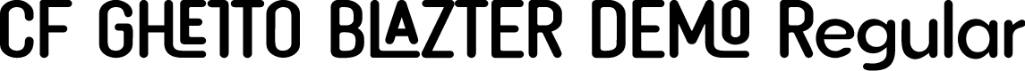 CF GHETTO BLAZTER DEMO Regular