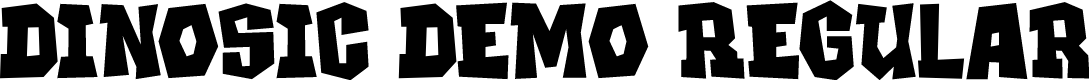 Dinosic Demo Regular