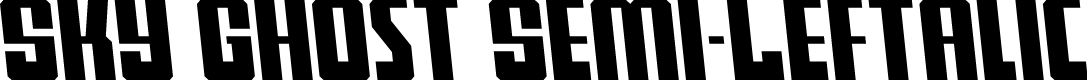 Sky Ghost Semi-Leftalic