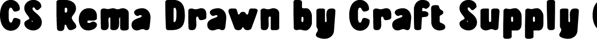 CSRemaDrawn-Regular Demo