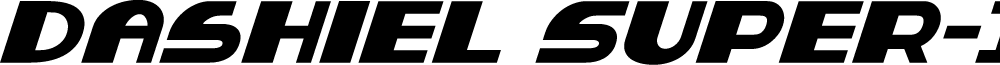 Dashiel Super-Italic