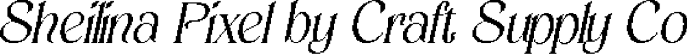 SheilinaPixel-Regular Demo