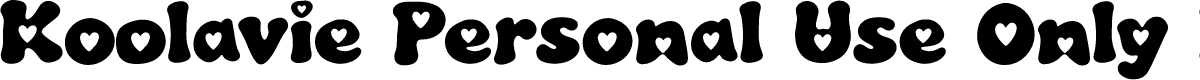Koolavie Personal Use Only Reg