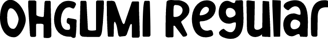 OHGUMI Regular
