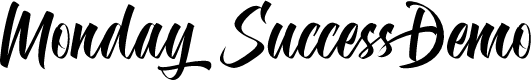 Monday Success Demo