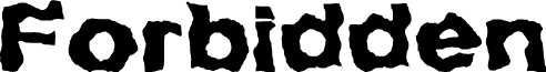 The Forbidden Font of Death
