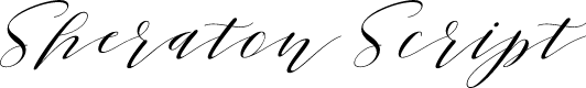 Sheraton Script