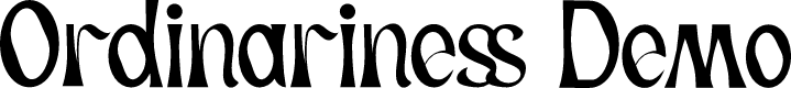Ordinariness Demo