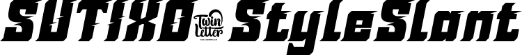 SUTIXO-StyleSlant