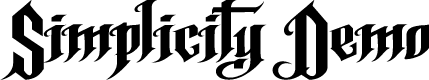 Simplicity Demo