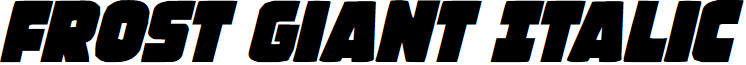 Frost Giant Italic