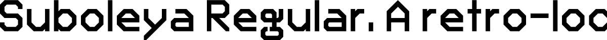 Suboleya Regular