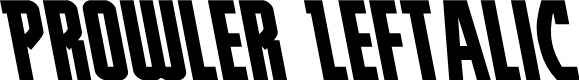 Prowler Leftalic