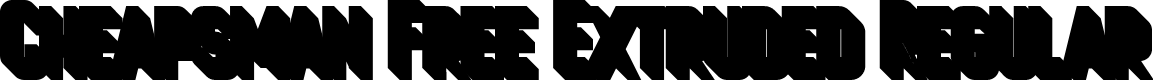 Cheapsman Free Extruded Regular