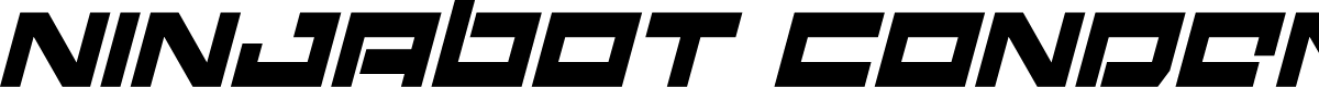 Ninjabot Condensed Italic