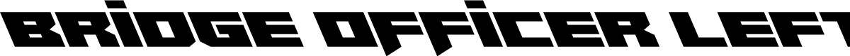 Bridge OFFicer Leftalic