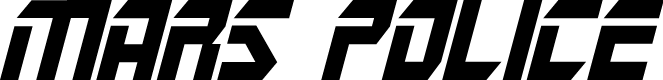 Mars Police Italic