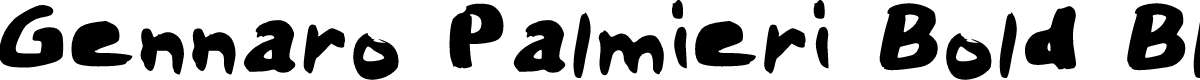 Gennaro Palmieri Bold Black Medium