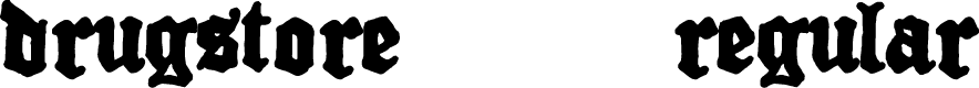 Drugstore  Regular