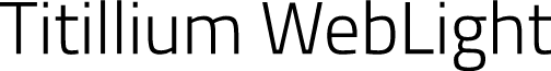 Titillium WebLight