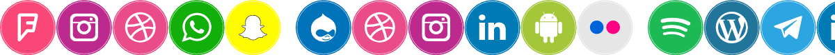 Icons Social Media 10