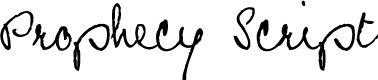 Prophecy Script