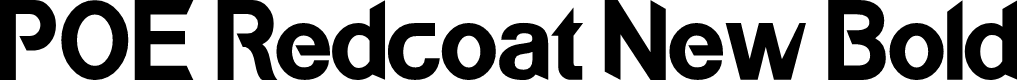 POE Redcoat New Bold