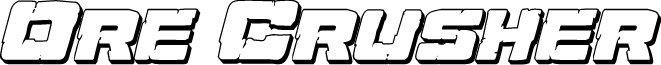 Ore Crusher 3D Italic