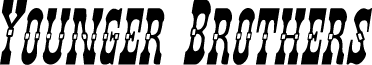 Younger Brothers Italic