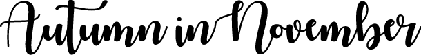 AutumninNovember