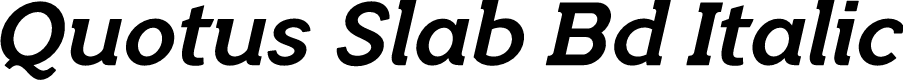 QuotusBold-Italic