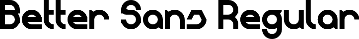 Better Sans Regular