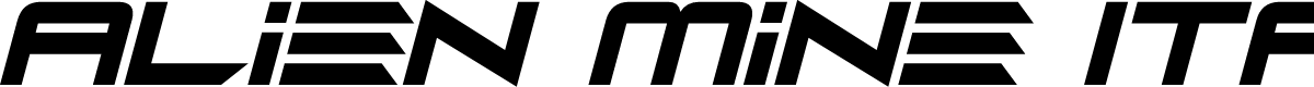 Alien Mine Italic