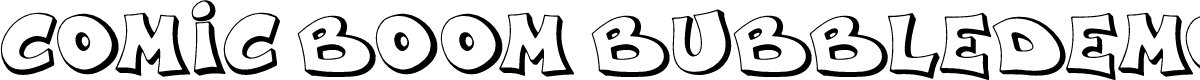 Comic Boom Bubble_DEMO