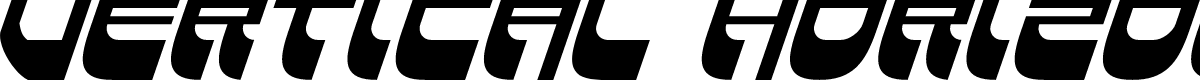 Vertical Horizon Super-Italic
