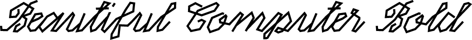 ST Beautiful Computer Bold