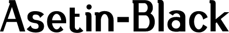 Asetin-Black