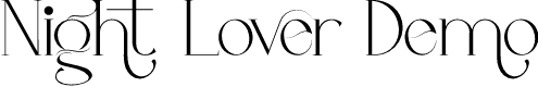Night Lover Demo