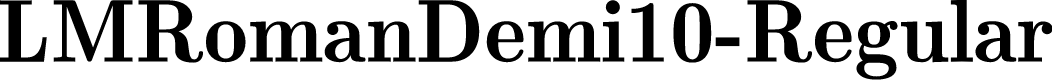 LMRomanDemi10-Regular