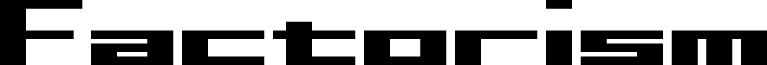 D3 Factorism Alphabet