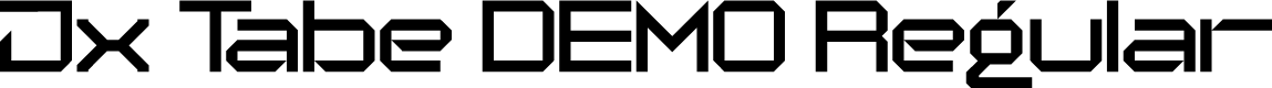 Jx Tabe DEMO Regular