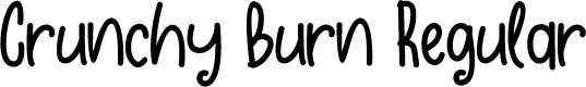 Crunchy Burn Regular