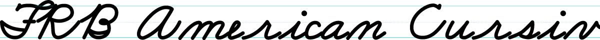 FRB American Cursive Bold