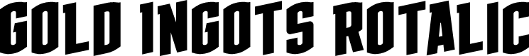 Gold Ingots Rotalic