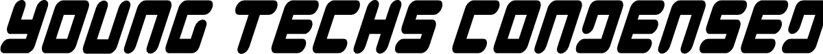 Young Techs Condensed Italic
