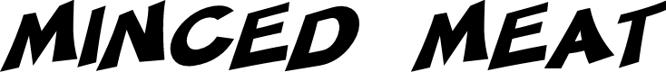 SF Minced Meat Bold Oblique