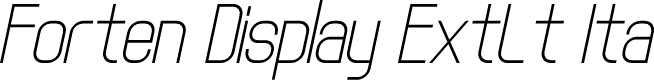 Forten Display ExtLt Ita