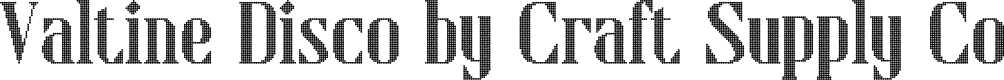 ValtineDisco-Regular Demo