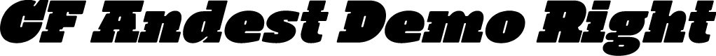 CF Andest Demo Right