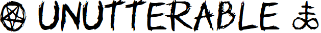 Unutterable